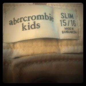 Boys Abercrombie Skinny Khakis